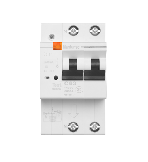 2P带漏保S3-ZNC63